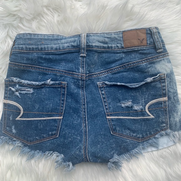 American Eagle Outfitters Hi Rise Denim Shorts - Picture 4 of 6